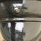 Suspension cloche emaillee noire