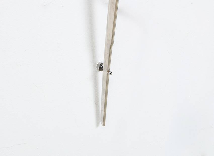 Gilles Derain Pair of Torchere Wall Lights for Lumen Center Italy 1984