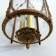 Old Lantern chandelier Bronze Doré cut glass Hall hallway LOUIS XVI Style