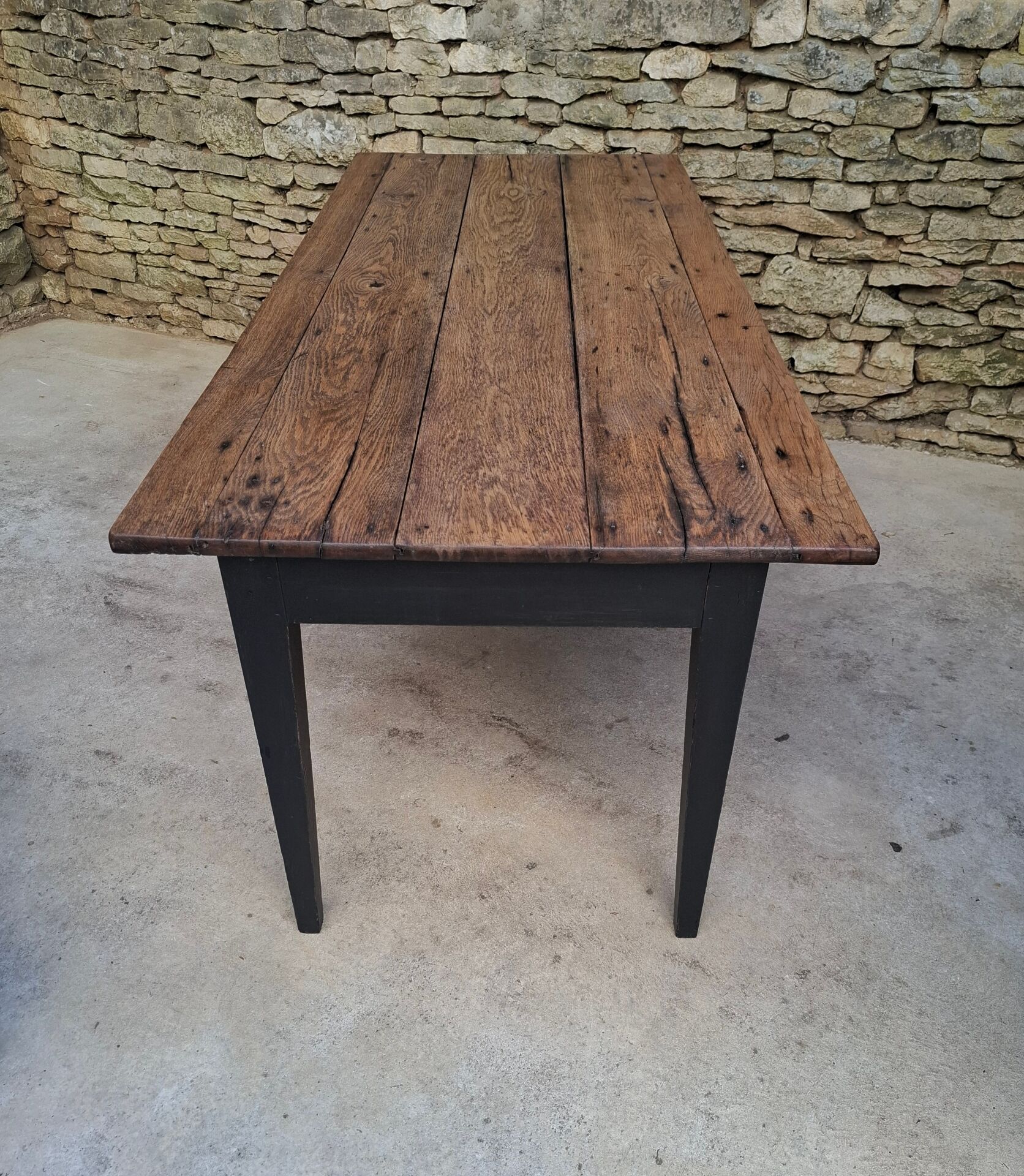 Oak farmhouse table 200cm