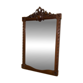 Carved wooden mirror in Louis XVI style