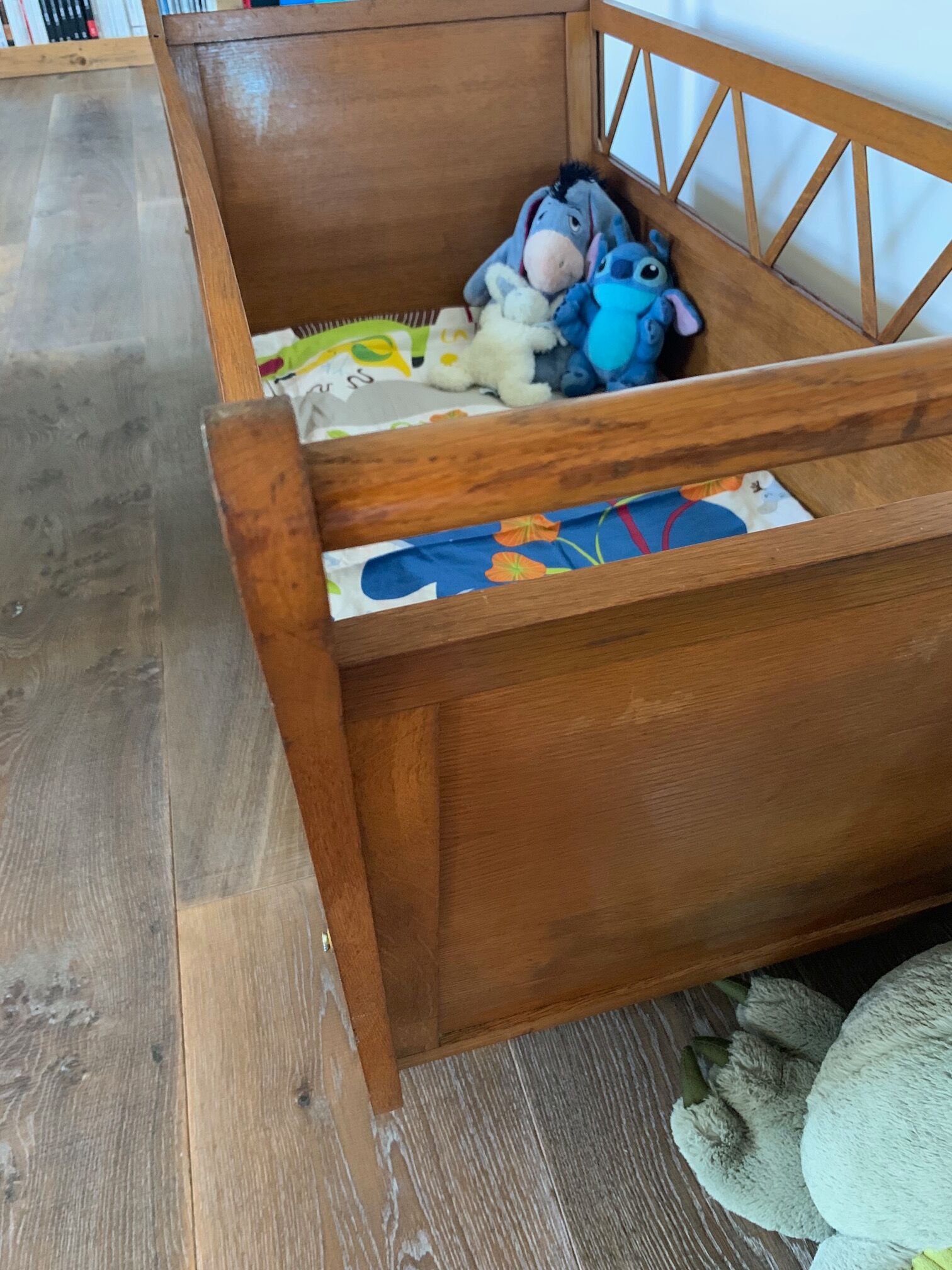 Vintage baby cot