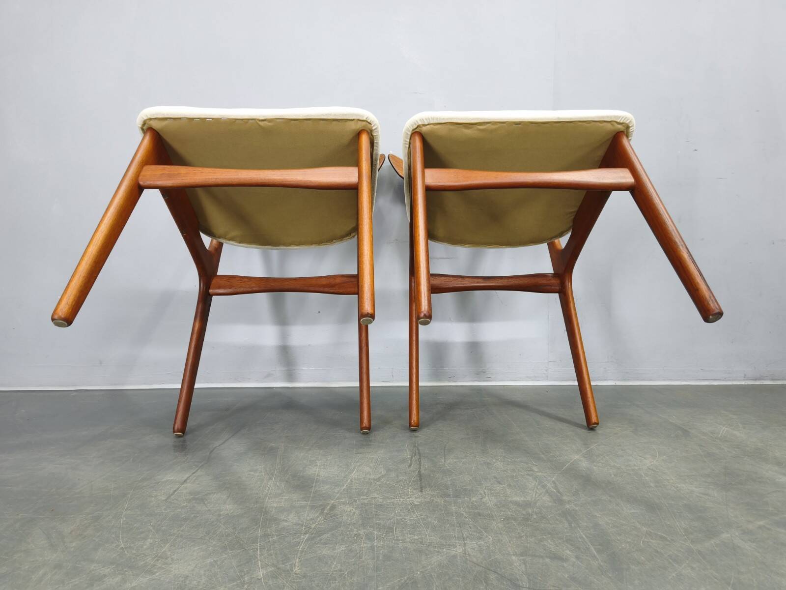 Set of 4 Danish Teak Dining Chairs by Schionning & Elgaard, 1960s