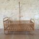 Old rattan bed