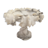 Coupe en albâtre sculptée epoque XlXème siècle