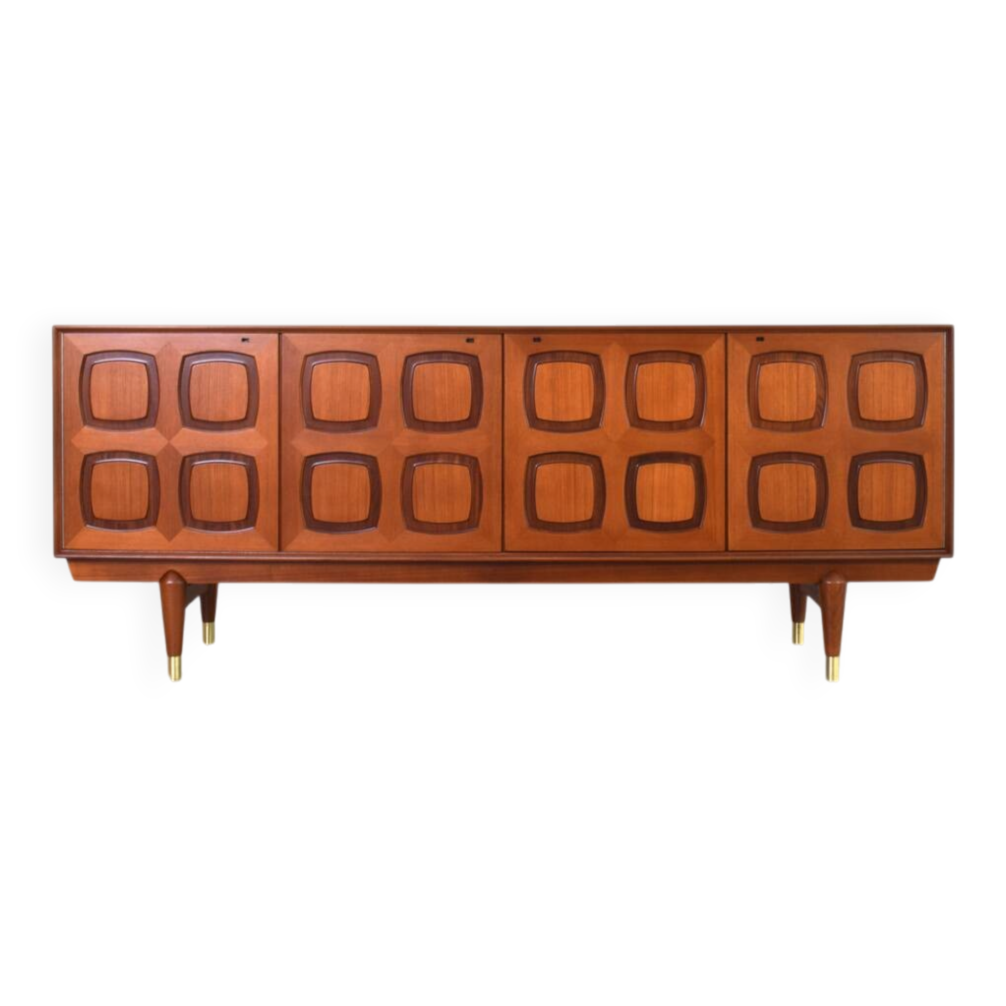Mid-Century Teak Sideboard by Rolf Rastad & Adolf Relling for Gustav Bahus