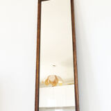 Gilded mirror in old wood - 116x35cm