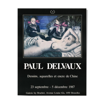 Poster 1987, Paul Delvaux