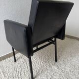 Black armchair, 50s design