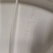 2 x Lusch Tulip Chair, rare, 1972, white design, vintage Colani design