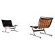 Lounge chairs 'Luar by Ross Littell for ICF of Padova, Italy, 1965