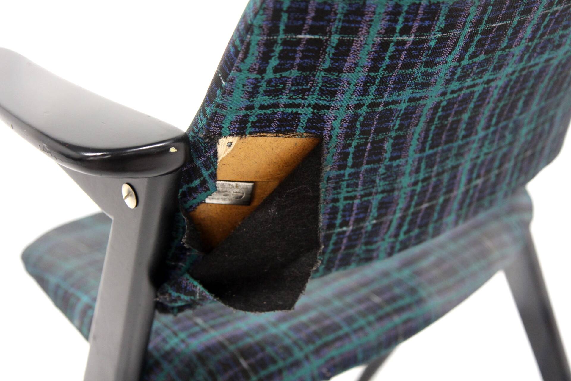 Set of 2 Scandinavian chairs, "562-026", Bengt Ruda, Nordiska Kompaniet, Sweden, 1950