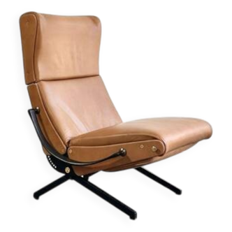 Chaise longue conçue par Osvaldo Borsani pour Tecno.