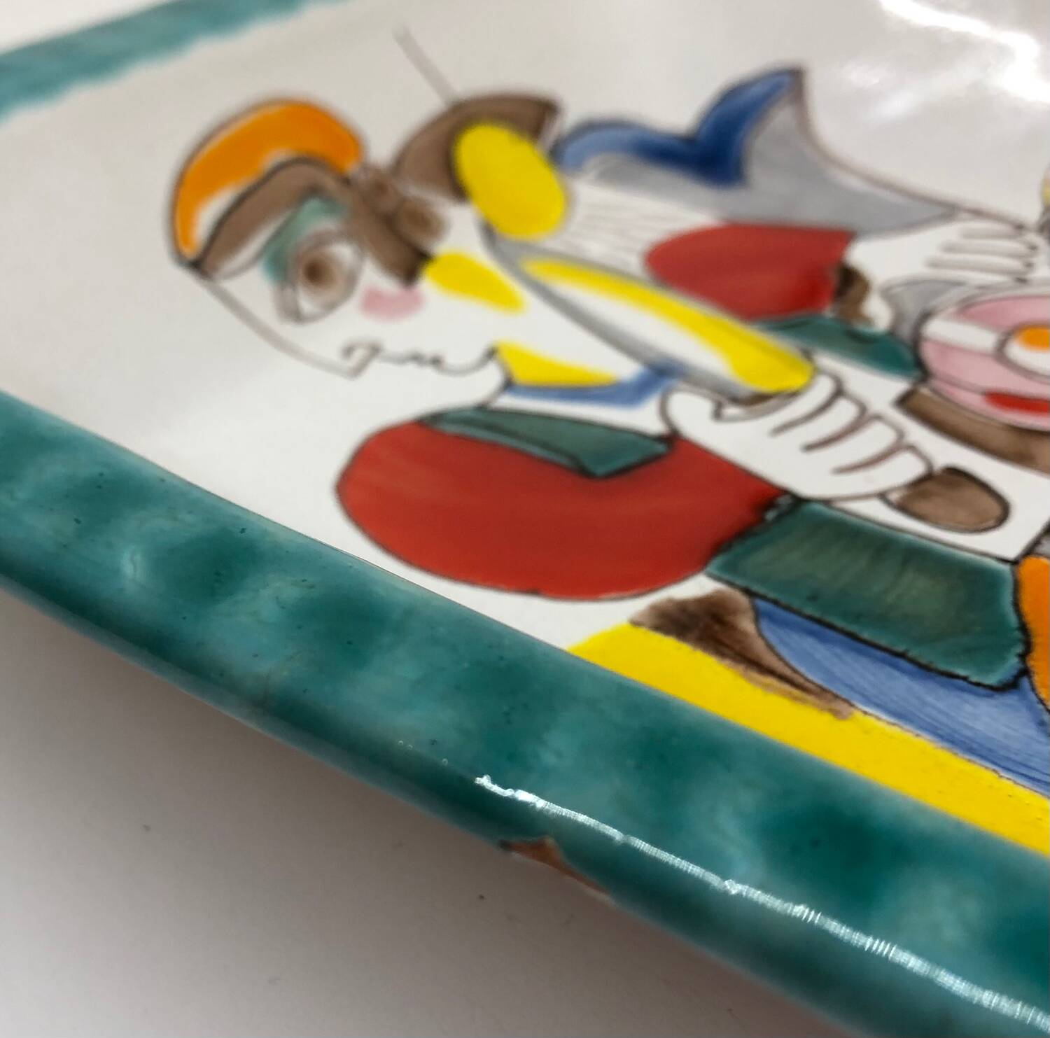 Italian ceramic dish by De Simone
