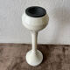 1970's italian ashtray in white plastic with its space age tulip foot