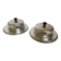 Paire de beurriers cloche anciens Belgium