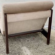 Paire de fauteuils scandinaves chauffeuses vintage 1960