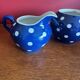 Duo de crémier, pot à lait vintage