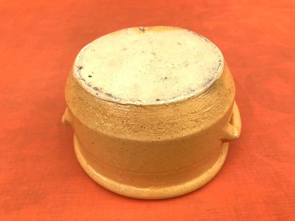 Old glazed terracotta terrine