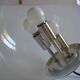 Lustre lampe suspension Doria Leuchten West Germany 1960
