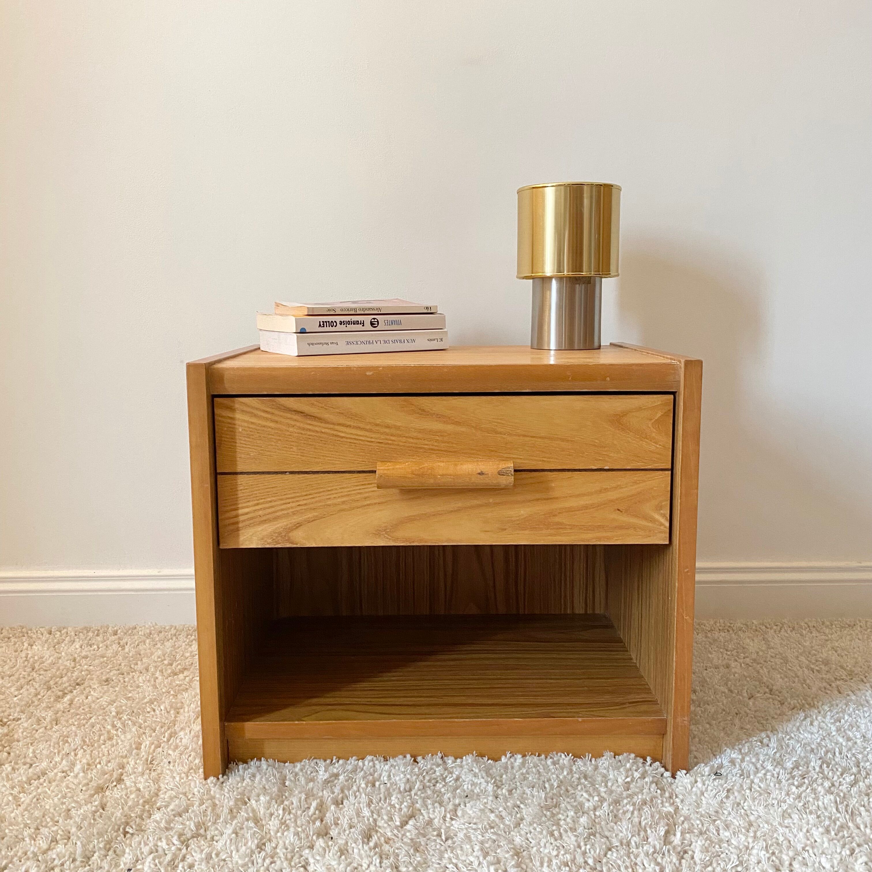 Vintage bedside table