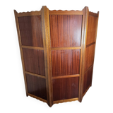 3-panel mahogany screen