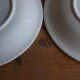 8 Antique plates in floral ceramics