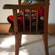 Fauteuil enfant campagnard vintage