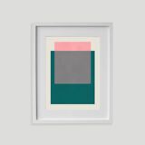 2 framed printed arts
