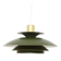 Lampe scandinave, vert bouteille, années 1970