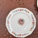 set of 6 Vintage Dessert Plates S.I.P France with Floral Decoration