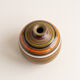 Striped vase Aldo Londi style -Bitossi 1970s