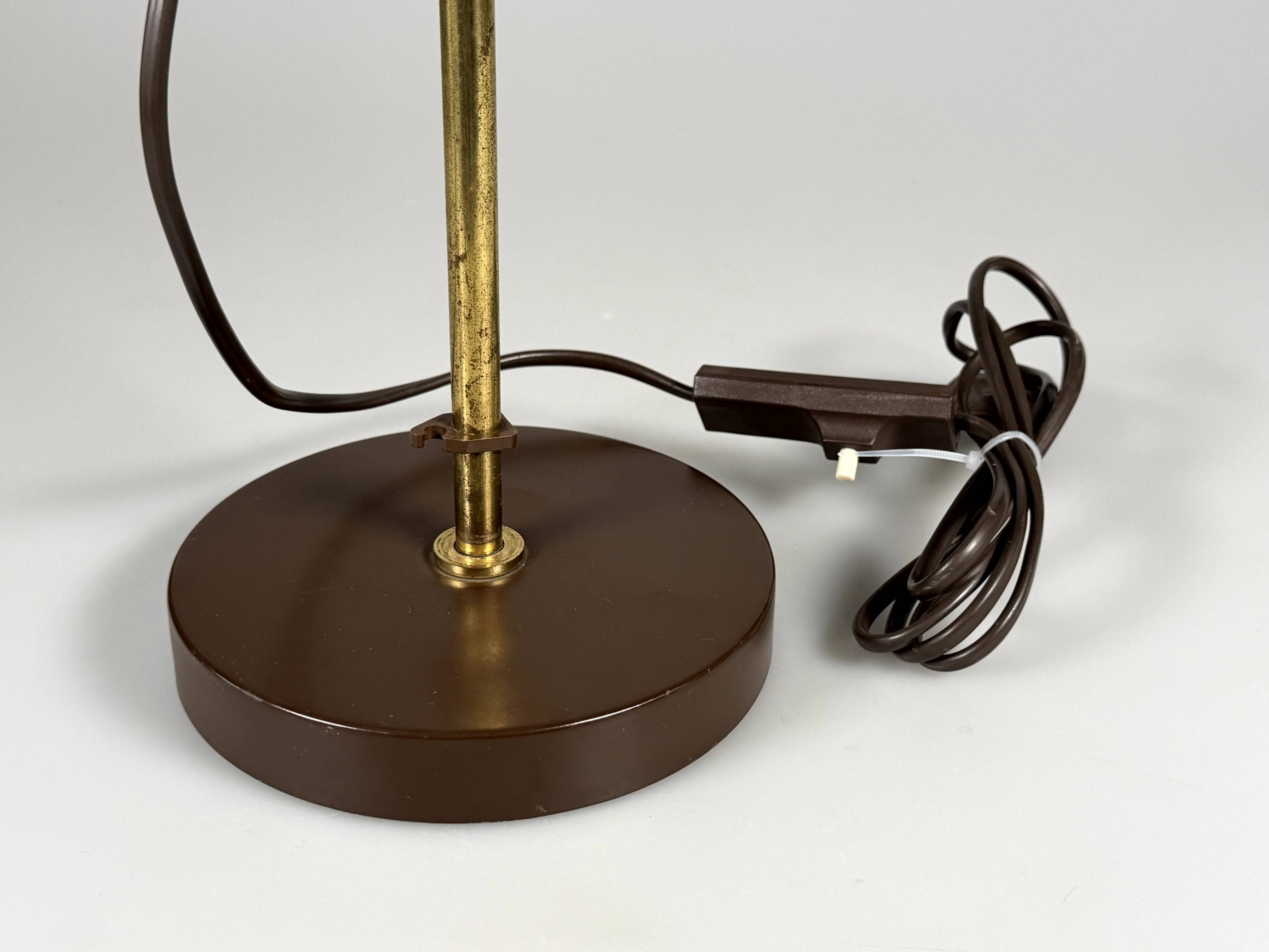 1960s 1970s Table Lamp Desk Lamp Space Age Design Metal Plastic