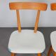 Suite de 3 chaises vintage éditée par Ton, 1960