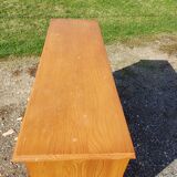 Industrial wooden furniture with drawers