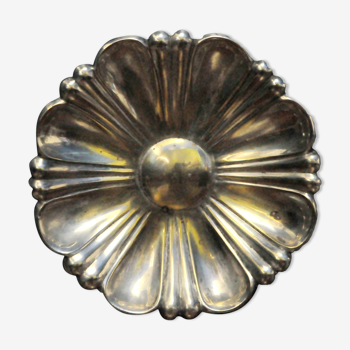 Silver metal fruit plate