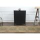 1970s Vintage Turkish Hand-Knotted Wool Cotton Orange Runner Rug 90x344