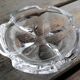 Crystal ashtray