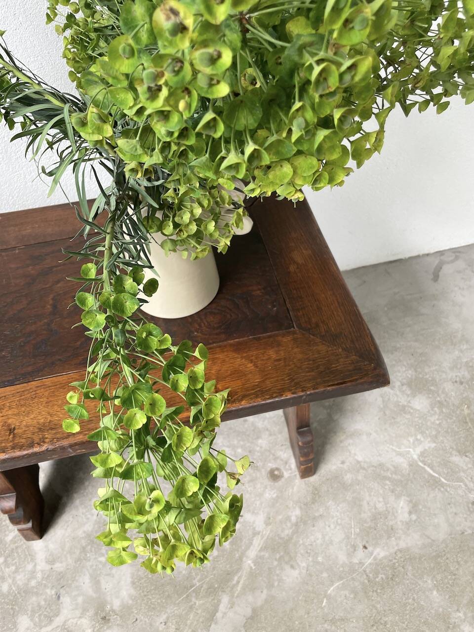 50s Brutalist Oak Coffee Table
