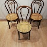 Lot of three bistro chairs