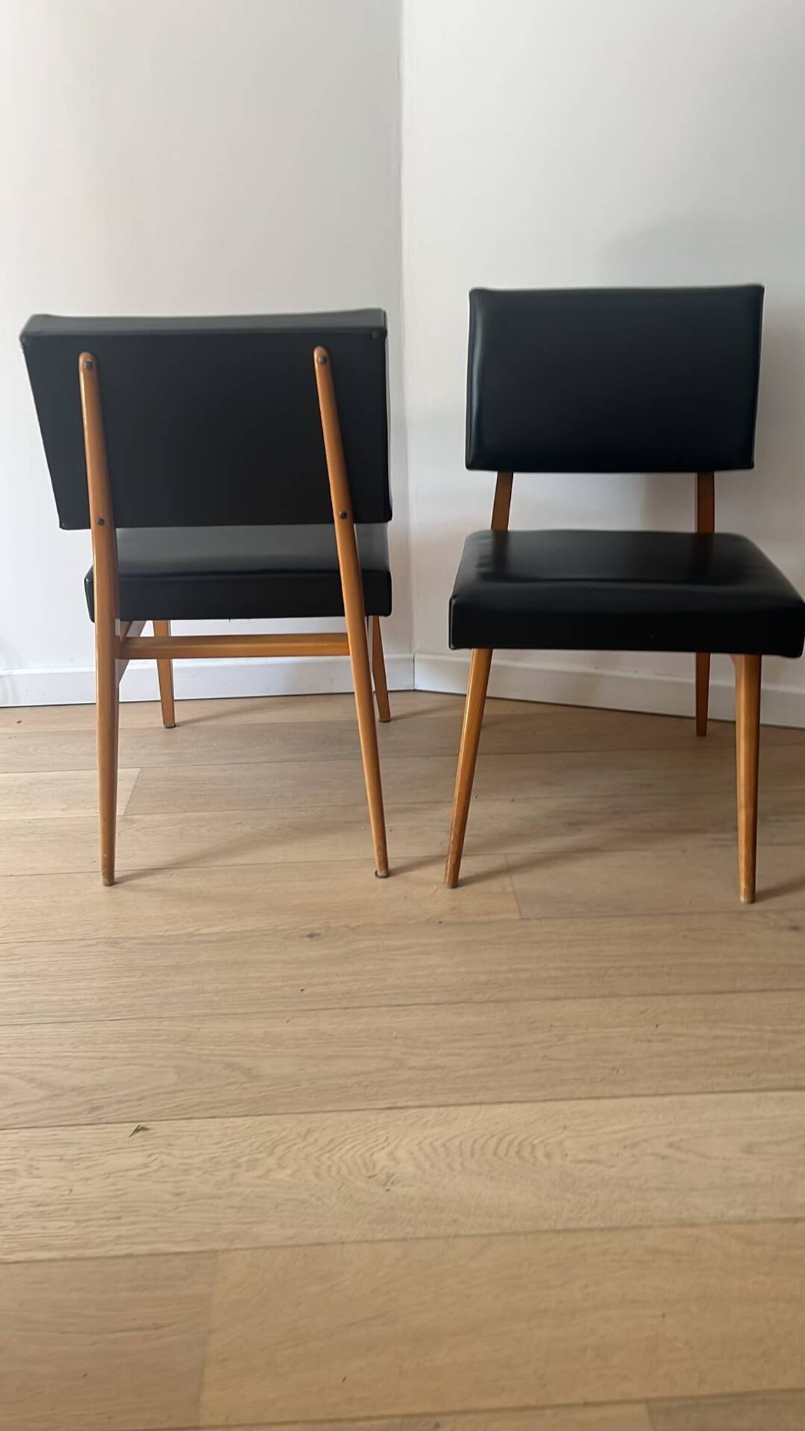 Mid-century armchair pair