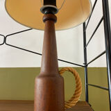 Vintage Scandinavian teak lamp