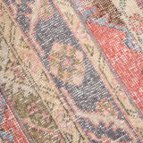 2x11 turkish vintage patchwok rug, 2x11 patchwork runner