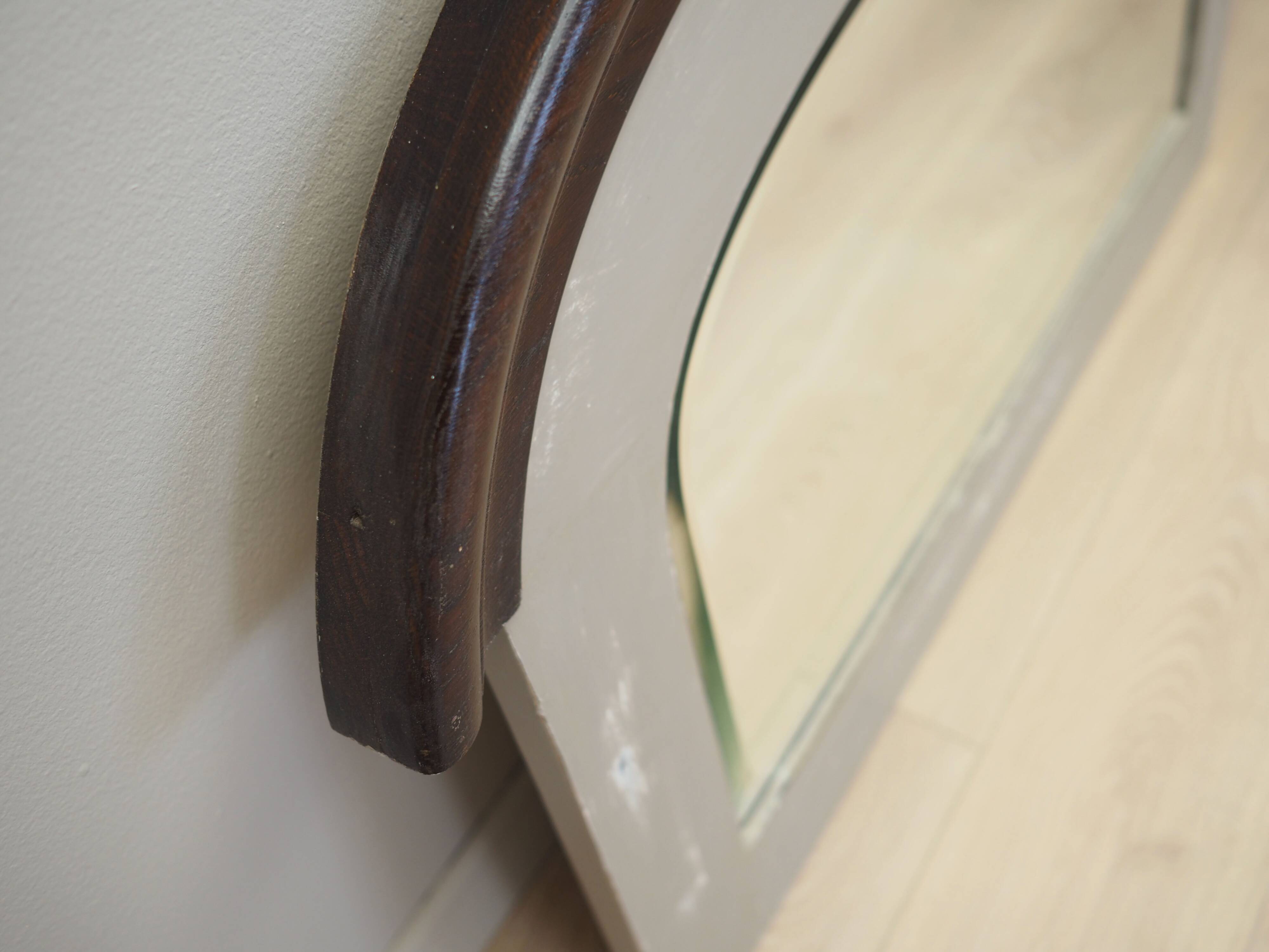 Mirror in oak frame, Danish design, 1960s, production: Denmark