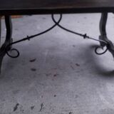 Spanish-style farm table