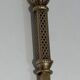 Neoclassical Fire Set in Bronze and Brass Finely Chiseled
