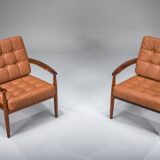 Set of Model 118 armchairs in rosewood by Grete Jalk for France & Son, 1960s