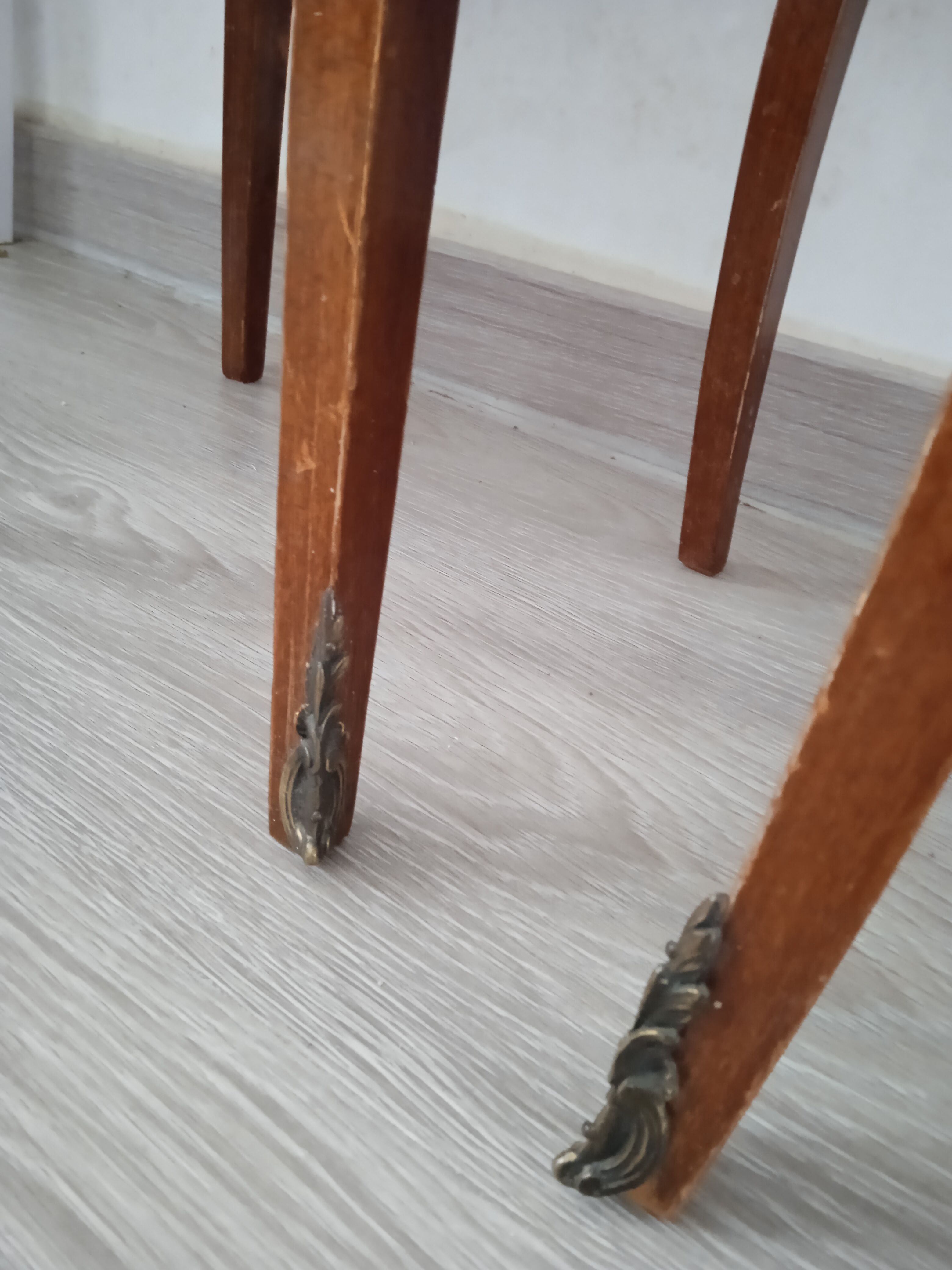Pair of old bedside tables