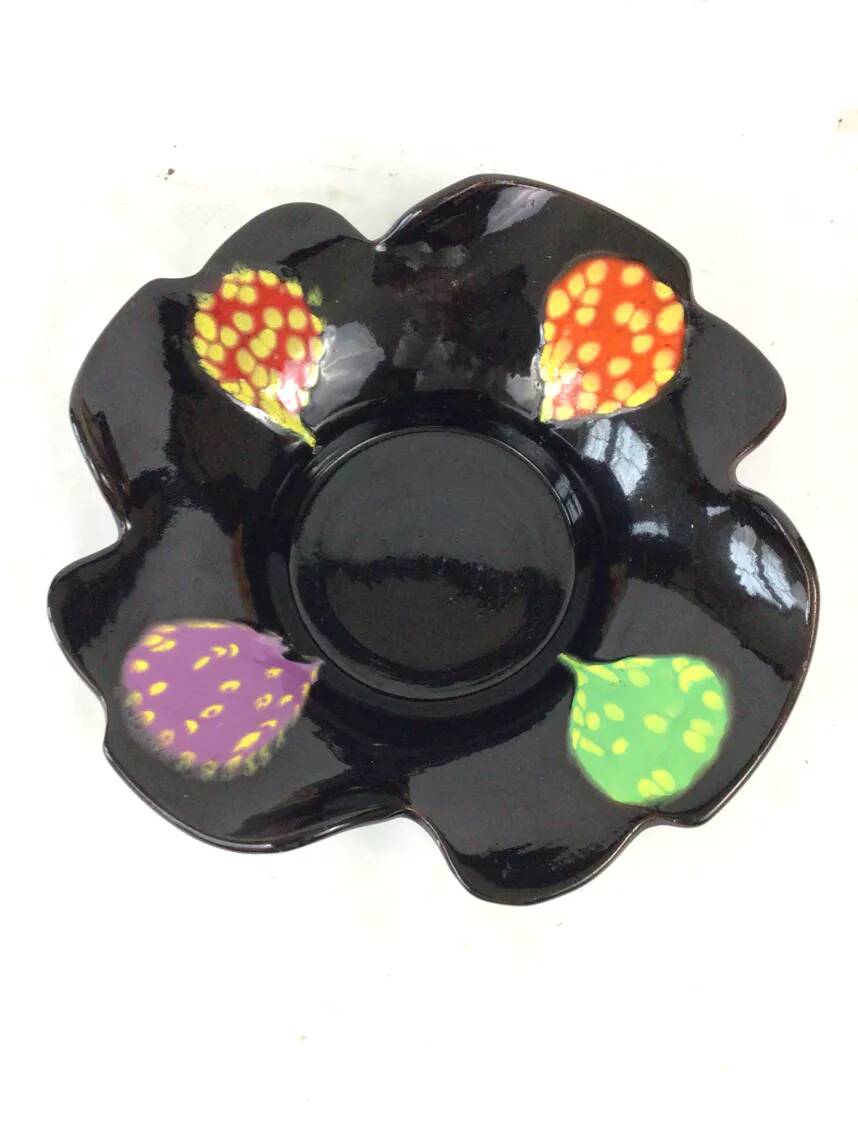 Vallauris ceramic fruit bowl