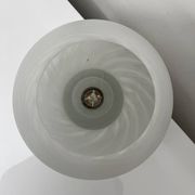 Lampe champignon Murano Italie vintage à décor de spirales